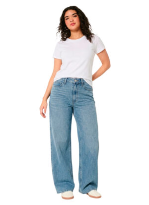 Holgado Azul Baggy Curvy Ultra Alto