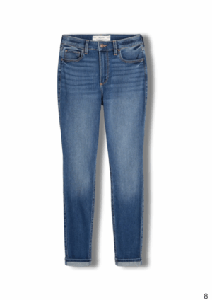 Súper Skinny Con Dobles2 Alto Con Curvas