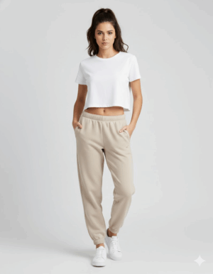 Mono Jogger Marrón Grisaceo