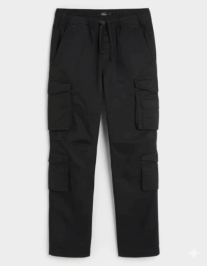 Pantalón Cargo Negro