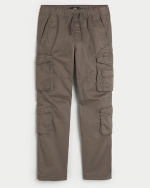 Pantalón Cargo Marrón Grisaceo