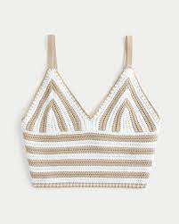 Bralette Beige Tejido