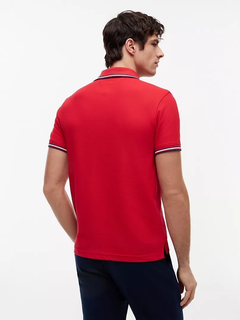 Chemise Unicolor con Ribete Tommy Hilfiger - Image 3