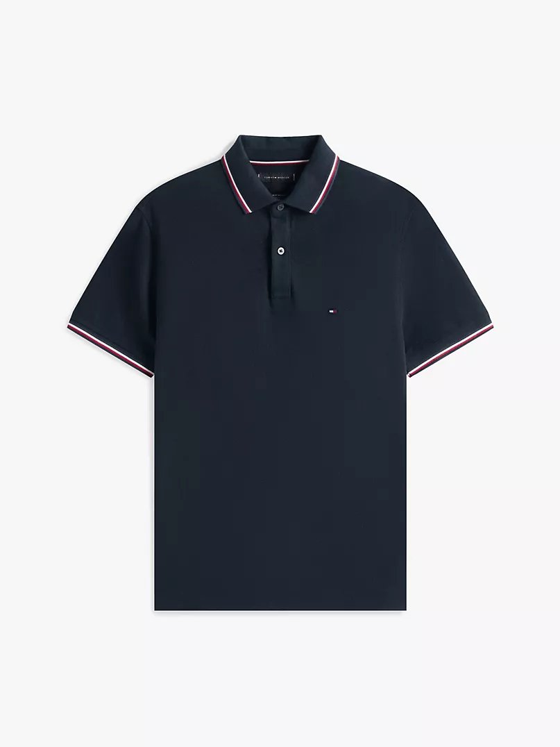 Chemise Unicolor con Ribete Tommy Hilfiger - Image 3