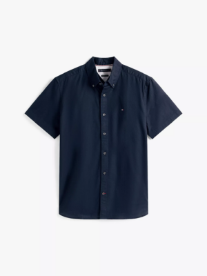 Camisa Manga Corta Oxford Tommy Hilfiger